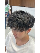 アース オーセンティック 草津エイスクエア店(EARTH Authentic) メンズ波巻きパーマ【EARTH草津】