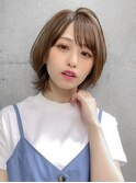 GEEKS渋谷】くびれボブ/ミディアムレイヤー/ボブウルフ/春カラー