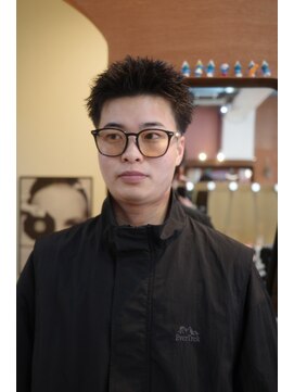 エディ(Edy) メンズスパイキーショート刈り上げスパイキーボックスショート