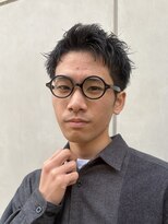 アリーム(Areem) 香川スパイキーショートルーズパーマメンズショート高松