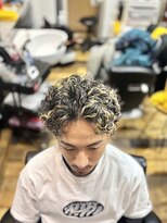 バーバーブロス(BAR BER bro's)&nbsp;浦安/メンズパーマ/波巻きツイストスパイラル/ニュアンスパーマ