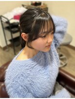 ヘアー アンド ビューティー リル(rille)&nbsp;【工藤雄大】結んでも可愛い顔周り