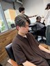 【メンズカット】+【ハイライトメッシュ】11000円