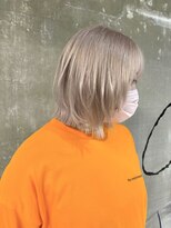 シード 成増 下赤塚店(ced.)&nbsp;ブリーチダブルカラーパールホワイトベージュ髪質改善下赤塚
