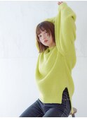 【La fith】レイヤーボブ×マロンベージュ