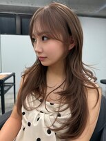 リンドトウキョウ(LINDO TOKYO)&nbsp;大阪/心斎橋/マロンベージュ/レイヤーカット/ダブルカラー/韓国