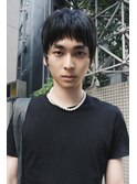 中性的メンズオン眉ショート