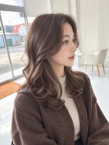 ユウヘアー 師勝店(U Hair)&nbsp;透明感カラー　巻き髪レイヤー