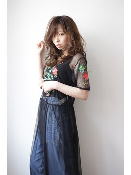 シアン ヘア デザイン(cyan hair design) 【cyan】大人カワイイ　重軽ウェーブ