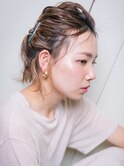 ボブのラフアレンジ