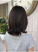 愛されミディアム！朝のスタイリングもしやすい仕上げ☆