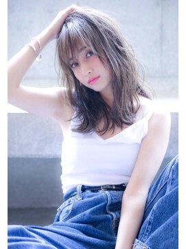 レニーバイエース(LANY by ACE) 【LANY 横浜】 ラフウェーブ×ブラウンベージュ