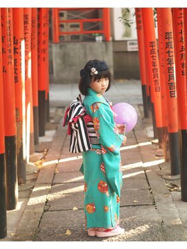 アルファーカット イチノハシ(ALPHACUT ichinohashi) 【七五三】長くなくても可愛い着物ボブ