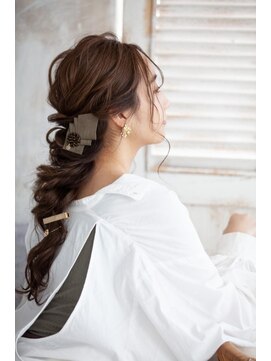 シェルベアー 銀座四丁目(Shell Bear) 【ShellBear銀座四丁目店】ヘアセット☆ダウンスタイル