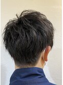 爽やかツーブロックスタイル