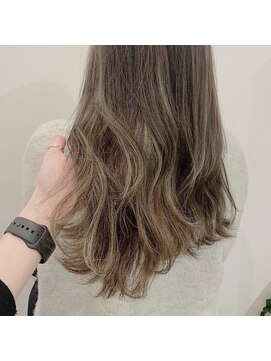 アニータバイガネイシャ(Aujua anita by ganesha) ganesha【ナチュラル☆】シアグレージュ#髪質改善#長浜