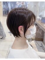 アッシュ 大泉学園店(Ash) 【大人可愛い】横顔美人ショートボブ