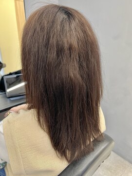 バッカ(BACCA) ビフォーアフター！髪質改善ストレート！