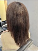 ビフォーアフター!髪質改善ストレート!