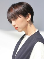 ロビー 表参道(ROBBY)&nbsp;黒髪クールショート／大人ショート／表参道／40代50代