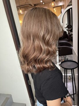 サロンドミルク 溝の口店(salon de MiLK) 20代30代40代/ハイライトカラー/ミルクティー[溝の口]