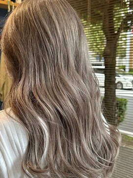 リノショアーズ 元町店(RINOSHORES) 大人美人ロングレイヤー×外国人風グレージュカラー