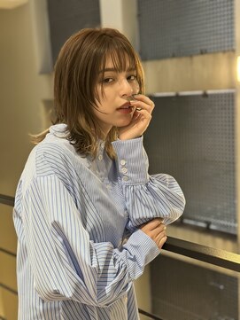 ロンド ストラーダ 心斎橋(Lond strada) モードヘアロング×美髪【髪質改善/縮毛矯正】