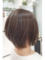 ヘアースタジオ ジェイワン(hair studio J ONE) 30代40代50代60代サラサラくびれボブ脱白髪染め白髪染めぼかし