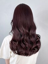 アルバム 新宿(ALBUM SHINJUKU)&nbsp;ラベンダーロング_斜めバンググレージュカラー_ba417683