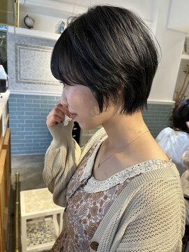 ロンド シャルム 吉祥寺(Lond charme) グレージュショートボブ