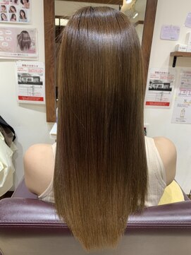 美容室 プラセル(Plaser) カット＋プレミアム酸性ストレート【髪質改善】＋TR￥19000