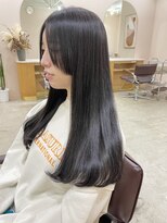 キュオンシア(CUEON. ciea)&nbsp;ロング×ラベンダーグレージュ
