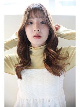 フィガロ ミーナ 東生駒店(FIGARO MINA) 韓国風レイヤーカット