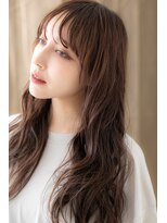 カバーヘア ブリス 北浦和(COVER HAIR bliss) レッドブラウン波巻きカールゆるふわロングZ北浦和20代30代40代