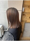 シャドールーツカラー×ベージュ