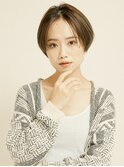 黒髪/グレーベージュ/レイヤーロング/前髪パーマ[新宿駅]