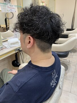 アッシュ 仙川店(Ash) クセが強くてもOK!クセを活かしたメンズカット ツーブロック