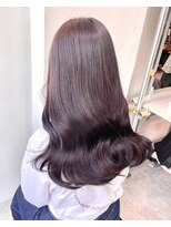 シアター 表参道青山(THEATER) ブリーチなしダブルカラー♪うる艶カシスピンク