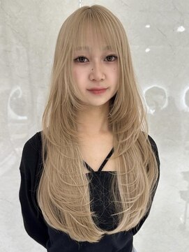 シエロビューティー(CIELO beauty) ハイライトカラーミルクティーベージュケアブリーチダブルカラー