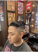 メンズカット スキンフェード マンバン