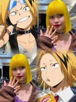 ヘアーアンドメイク ビス(HAIR&MAKE bis)&nbsp;上鳴電気イエロー/ビビットイエロー【山崎ほのか】