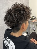 エクファフォーメン(EX-FA FOR MEN)&nbsp;ダークアッシュ/ニュアンスパーマ/韓国マッシュ/スペインカール