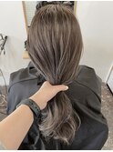 ハイライト×アッシュグレー