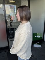 ソユ(so⊆)&nbsp;ミニボブ×デザインカラー（ブリーチあり）