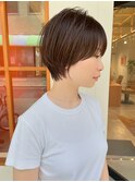 ショートヘアxショートボブx似合わせカットx大人可愛いx前髪