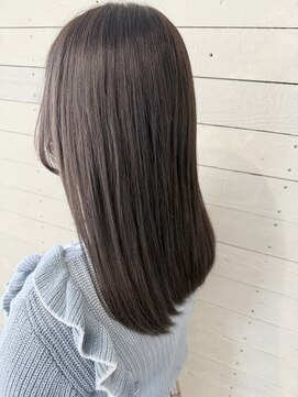 ルノン フィージュ(LUNON fieju) ブリーチカラー/ダークグレージュ/髪質補修カラー