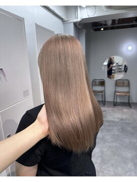 ヴェルダ 池袋店(verda) ブリーチ2回～ミルクティーベージュ