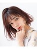 【人気NO.1】カット+オーガニックカラー（全体）+プレトリートメント　￥5500