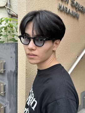 バイフィフス 原宿/表参道(by fifth) 30代ビジネスセンターパートフェザーパーマニュアンスパーマ