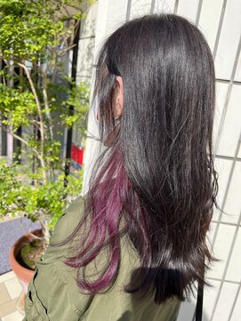 クレア 茅ヶ崎(CREA) インナーカラー/イヤリングカラー